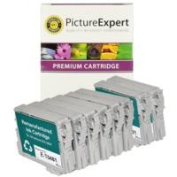 Epson T0487 Compatible Black & Colour Ink Cartridge 8 Pack