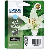 Epson T0595 Original Light Cyan Ink Cartridge