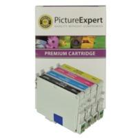 epson t0556 compatible black colour ink cartridge 4 pack