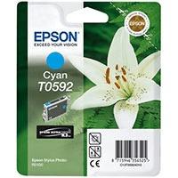 Epson T0592 Original Cyan Ink Cartridge