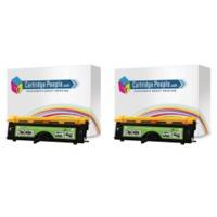 Epson C13S050167 Compatible Black Toner Cartridge TWINPACK