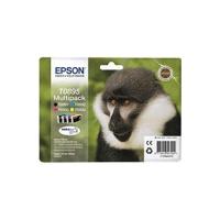 Epson T0895 Original Black & Colour Ink Cartridge 4 Pack