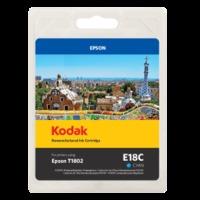 Epson 18 (T1802) Kodak Compatible Cyan Ink Cartridge