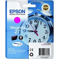 Epson 27 (T2703) Original Magenta Ink Cartridge