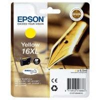 Epson 16XL (T1634) Original High Capacity Yellow Ink Cartridge