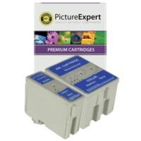 Epson T013 / T014 Compatible Black & Colour Ink Cartridge 2 Pack