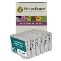 Epson T0487 Compatible Black & Colour Ink Cartridge 6 Pack