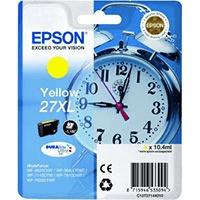 Epson 27XL (T2714) Original High Capacity Yellow Ink Cartridge