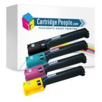 Epson C13S050319, 18, 17, 16 BK, C, M, Y Compatible Black & Colour Toner Cartridge Multipack