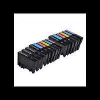 Epson T0807 Compatible Black & Colour Ink Cartridge 15 Pack