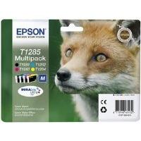 Epson T1285 Original Black & Colour Ink Cartridge 4 Pack