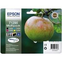 Epson T1295 Original High Capacity Black & Colour Ink Cartridge 4 Pack