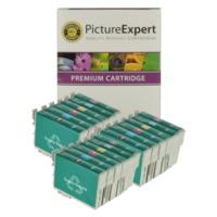 Epson T079 (T0791/2/3/4/5/6) Compatible High Capacity Black & Colour Ink Cartridge 18 Pack