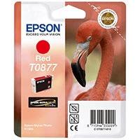 epson t0877 original red ink cartridge