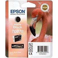 epson t0878 original matte black ink cartridge