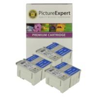 epson t040t041 compatible black colour ink cartridge 6 pack