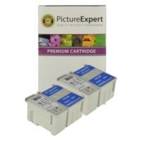 Epson T040 / T041 Compatible Black & Colour Ink Cartridge 4 Pack