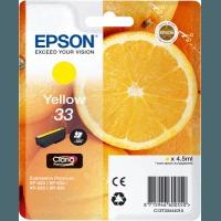 epson 33 t3344 original yellow ink cartridge