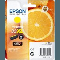 epson 33xl t3364 original high capacity yellow ink cartridge