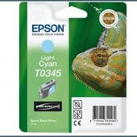 Epson T0345 Original Light Cyan Ink Cartridge