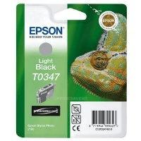 Epson T0347 Original Light Black Ink Cartridge