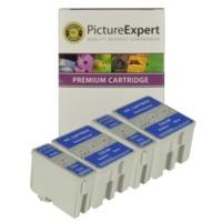 Epson T013 / T014 Compatible Black & Colour Ink Cartridge 4 Pack