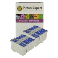 Epson T026 / T027 Compatible Black & Colour Ink Cartridge 4 Pack