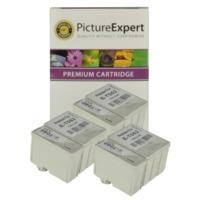 Epson T0501 / T0520 Compatible Black & Colour Ink Cartridge 6 Pack