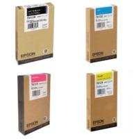 Epson T612 (T6128/2/3/4) Original Black & Colour Ink Cartridge 4 Pack