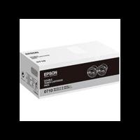 Epson C13S050710 Original Black Toner Cartridge TWINPACK