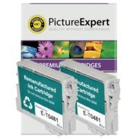 Epson T0481 Compatible Black Ink Cartridge TWINPACK