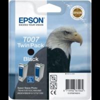 Epson T007 Original Black Ink Cartridge Twinpack