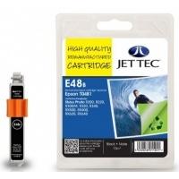 Epson T0481 Black Remanufactured Ink Cartridge by JetTec E48B