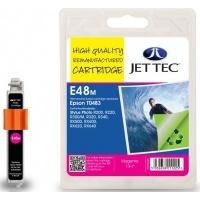Epson T0483 Magenta Remanufactured Ink Cartridge by JetTec E48M