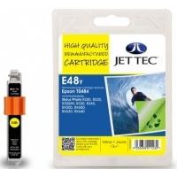 Epson T0484 Yellow Remanufactured Ink Cartridge by JetTec E48Y