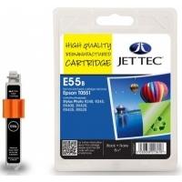 Epson T0551 Black Remanufactured Ink Cartridge by JetTec E55B