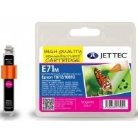 Epson T0713 Magenta Remanufactured Ink Cartridge by JetTec E71M