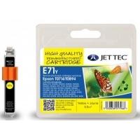 Epson T0714 Yellow Remanufactured Ink Cartridge by JetTec E71Y