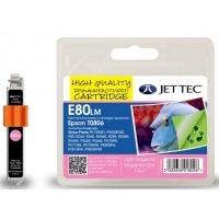 Epson T0806 Light Magenta Remanufactured JetTec Ink Cartridge E80LM