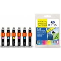 Epson T048 B/C/M/Y/LC/LM MULTIPACK Remanufactured JetTec Ink Cartridge