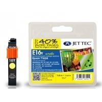 Epson T1624 Yellow Remanufactured Ink Cartridge by JetTec E16Y