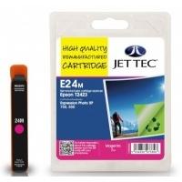 Epson T2423 Magenta Remanufactured Ink Cartridge by JetTec E24M