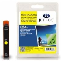 Epson T2424 Yellow Remanufactured Ink Cartridge by JetTec E24Y