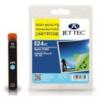 Epson T2425 Light Cyan Remanufactured Ink Cartridge by JetTec E24LC