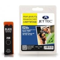 Epson T2601 Black Remanufactured Ink Cartridge by JetTec E26B