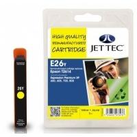Epson T2614 Yellow Remanufactured Ink Cartridge by JetTec E26Y