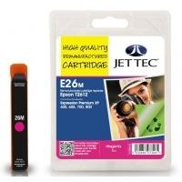 epson t2613 magenta remanufactured ink cartridge by jettec e26m