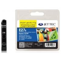 Epson T2701 Black Remanufactured Ink Cartridge by JetTec - E27B