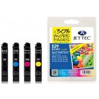 epson t2986 bcmy multipack remanufactured ink cartridge by jettec e29b ...