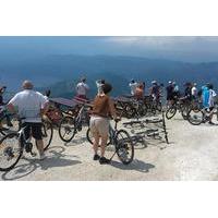 Epic \'25 Turns\' Bike Descent with panoramic views of Montenegro